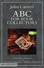 ABC for Book Collectors by John Cater
