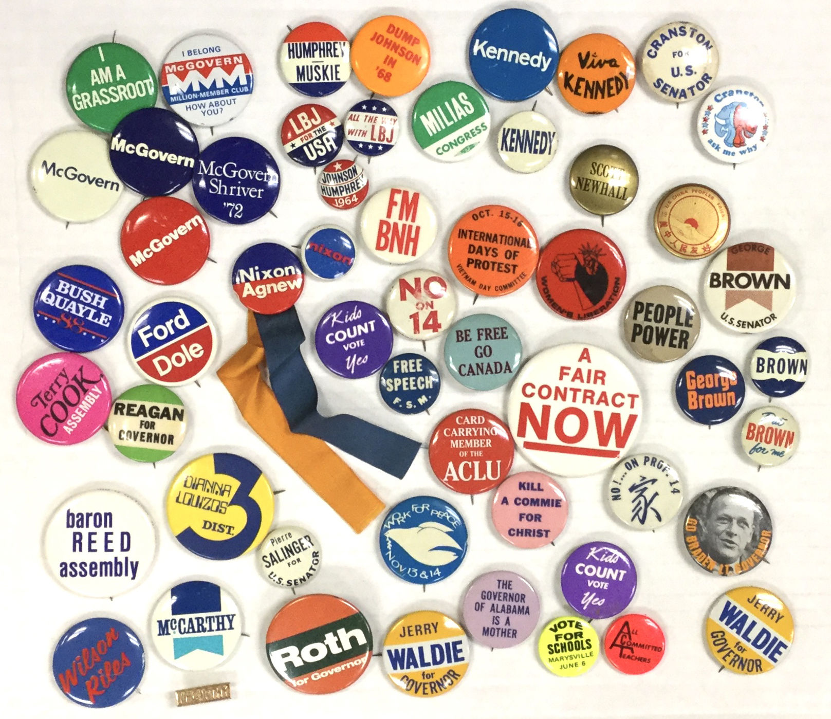 California Political Buttons