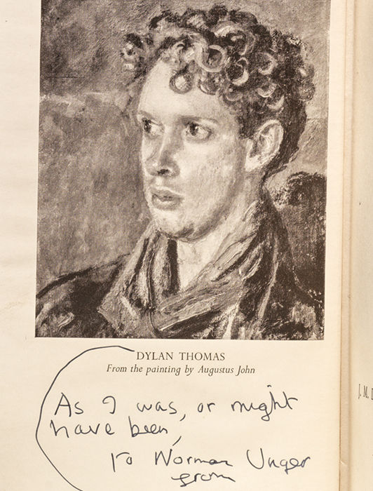 You're not Dylan Thomas...