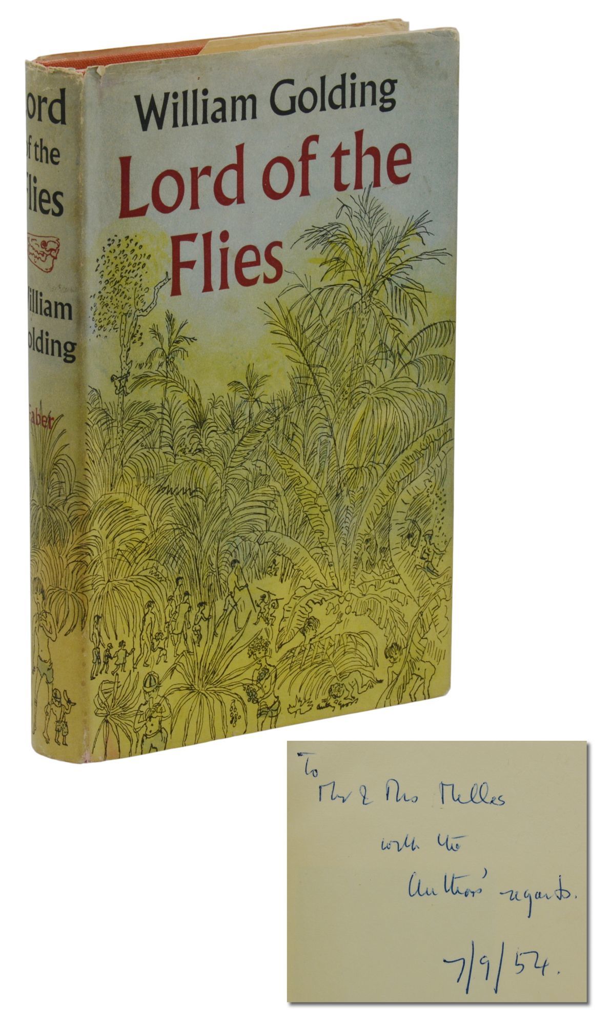 The Lord of the Flies, William Golding, First Edition