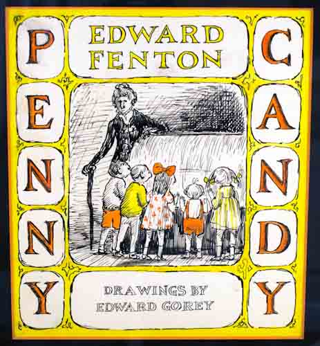 Edward Gorey cover illustration