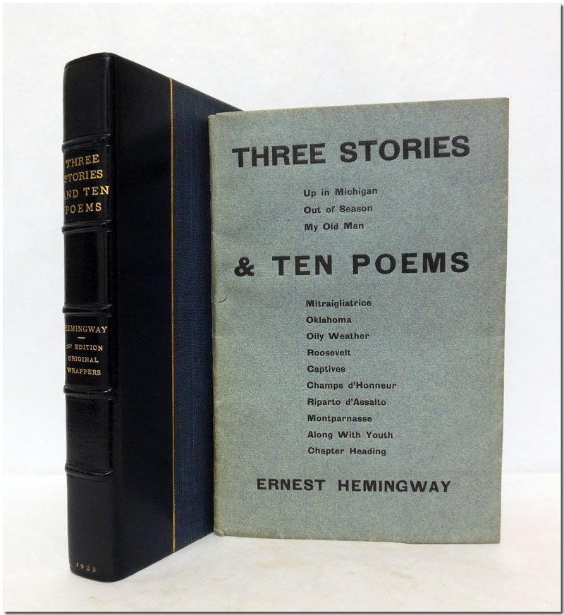 Ernest Hemingway, Three Stories and Ten Poems