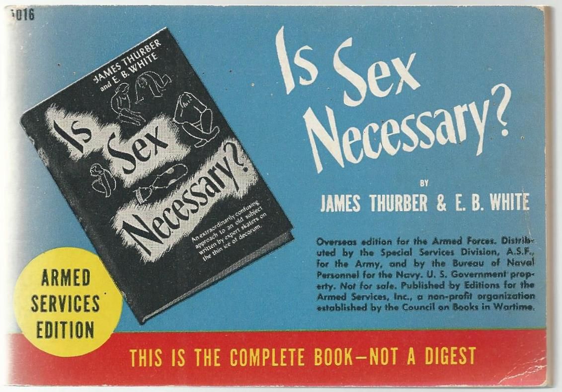 Is Sex Necessary?