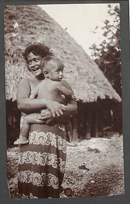 Mother and Child, Samoa, 1908