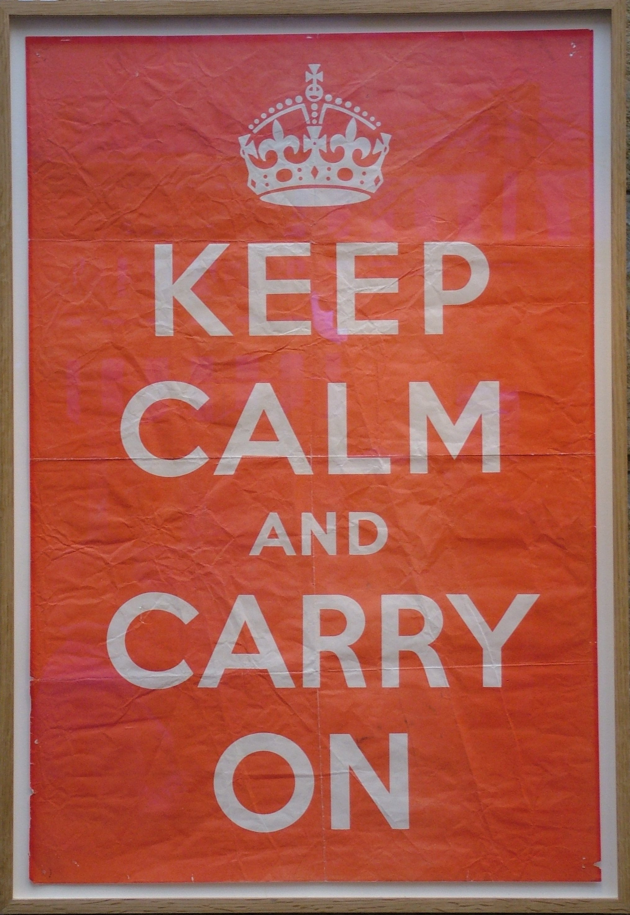 Keep Calm & Carry On