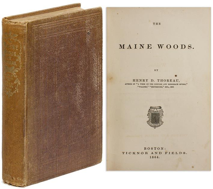 The Maine Woods (First Edition)