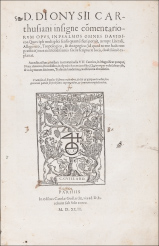 Dionysius Carthusianus.