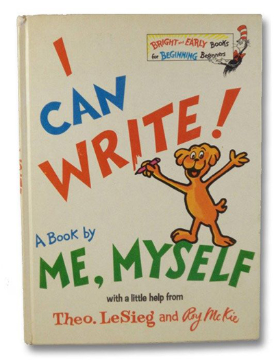 Dr. Seuss, I Can Write