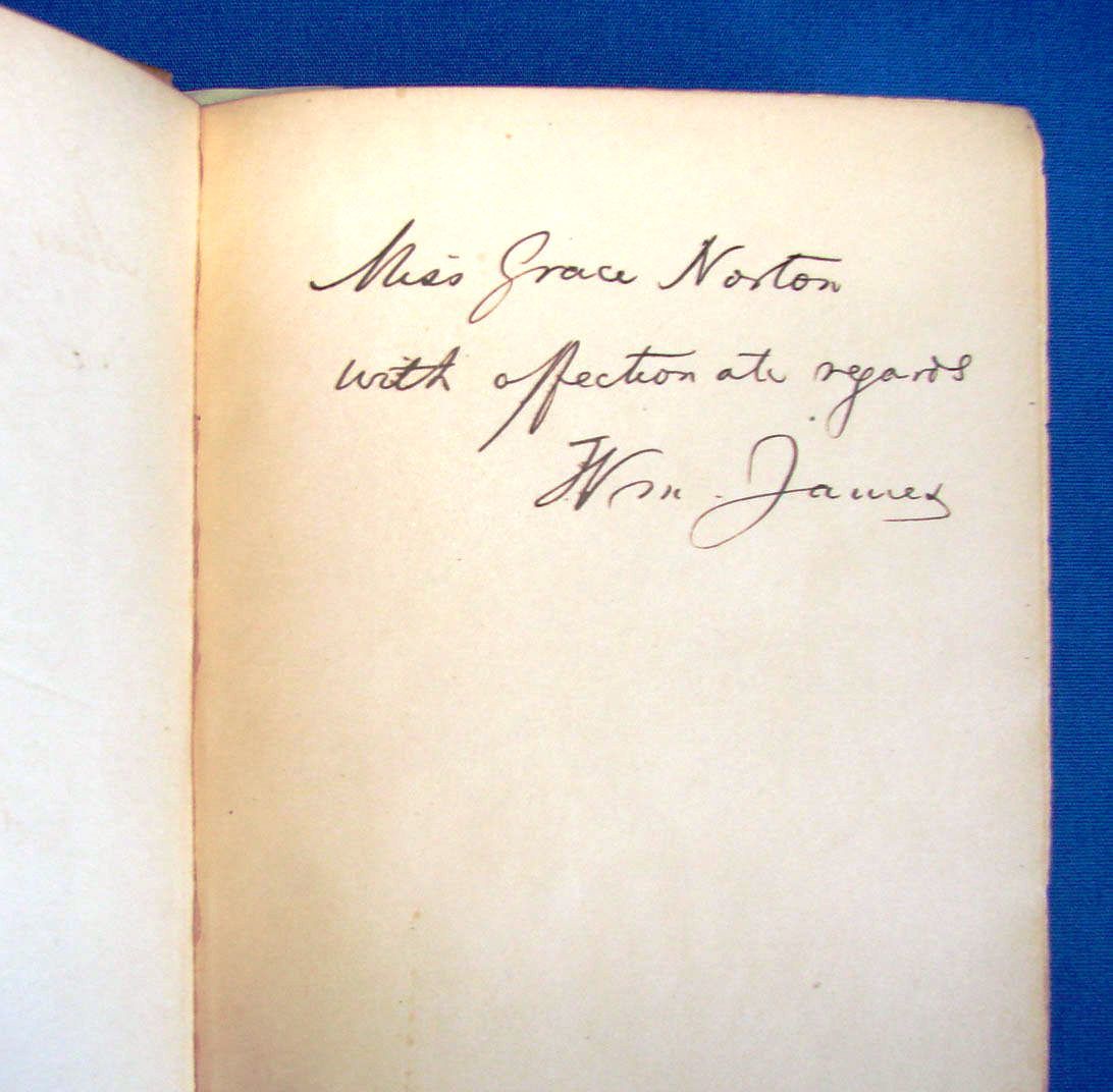 William James Inscription